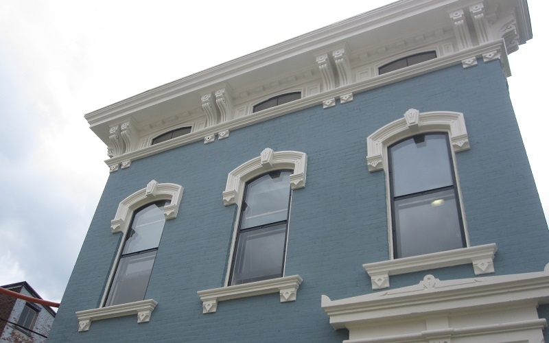 Abigail Apartments windows