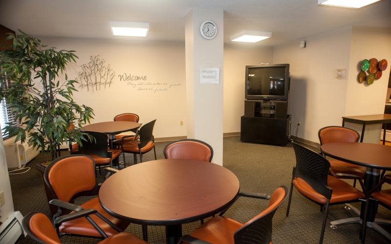 Tribune Apartments community room