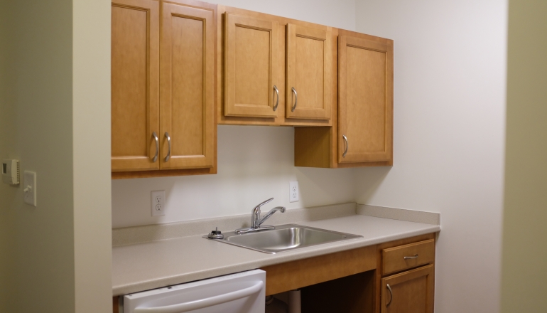 Bedford Village unit kitchen