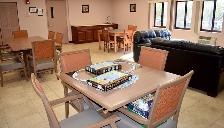 Grace Apartments common room