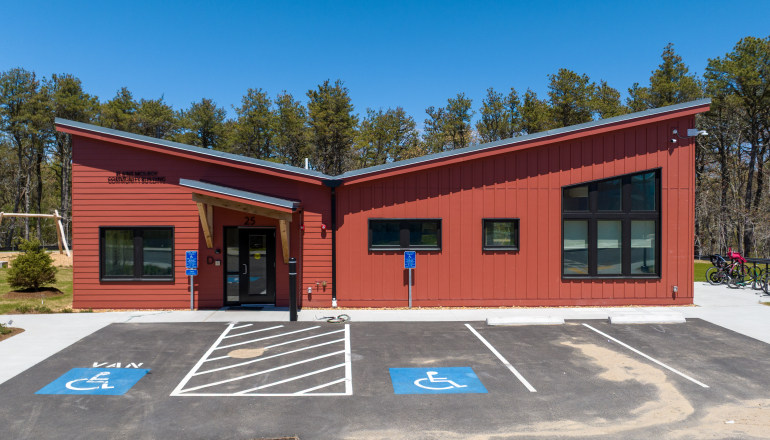 Exterior of Residences at Lawrence Hill Community Room