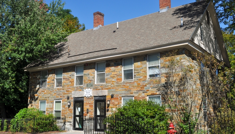 Sugar River Mills exterior stone building