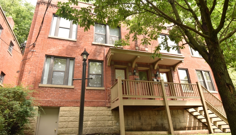 Kerper Apartments porch