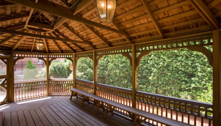 Gazebo interior