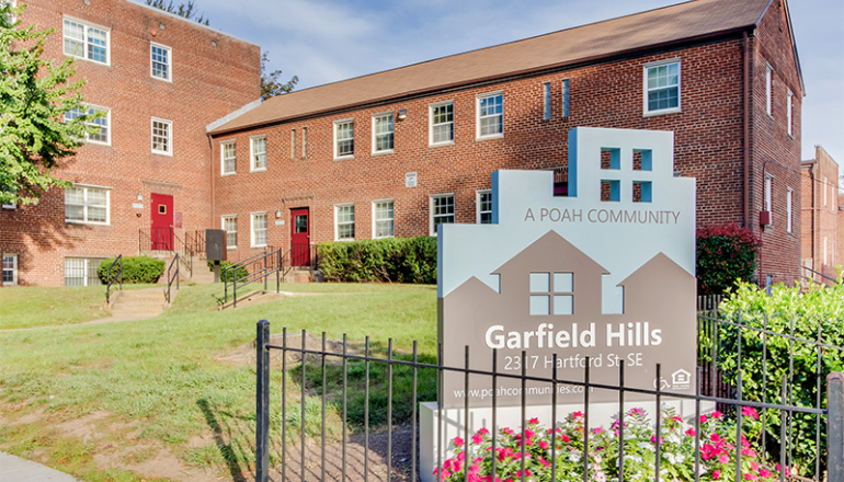 Garfield Hills sign 