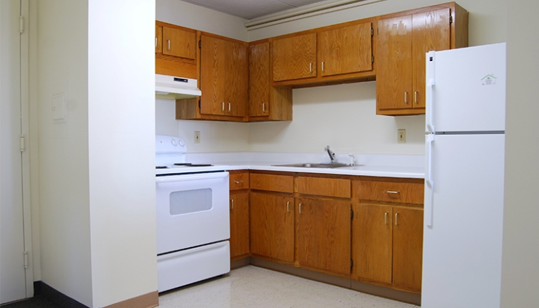 Pocasset Manor unit kitchen