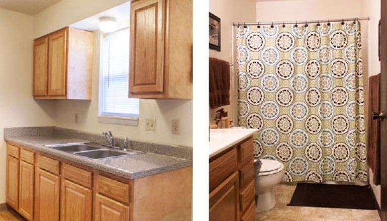 Prairie Plains kitchen and bathroom