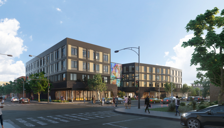 Rendering of The Ave