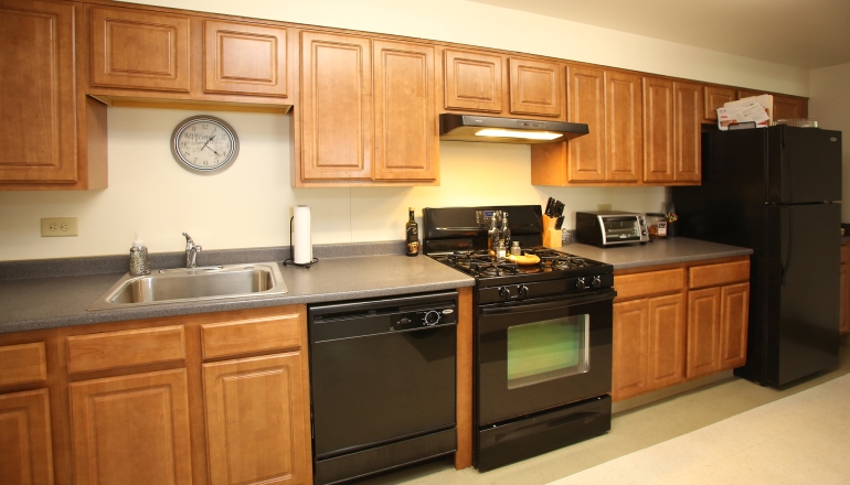 Cromwell Court unit kitchen
