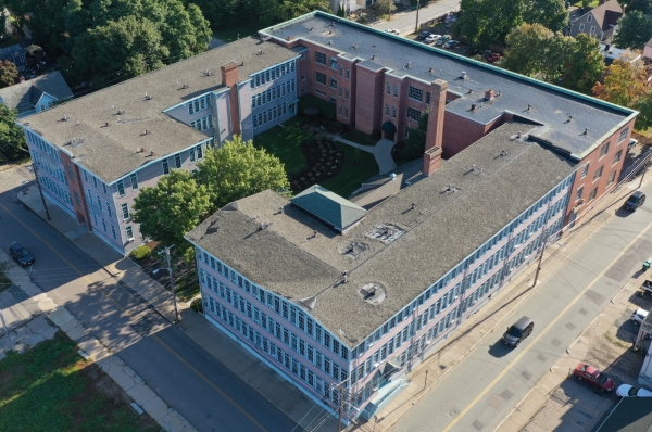 View of building from above