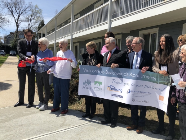 group ribbon cutting