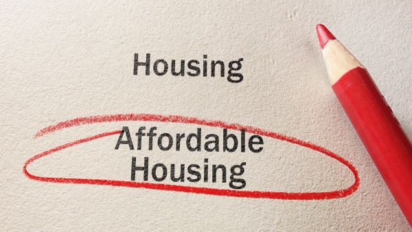 "Affordable Housing" circled in red pencil