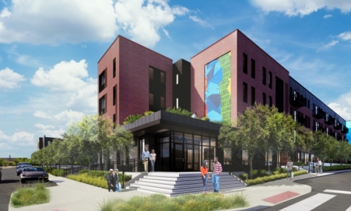 Rendering of Clinton-Peabody redevelopment