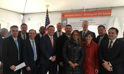 Governor Baker and Mayor Walsh Celebrate Redevelopment of Mattapan Station