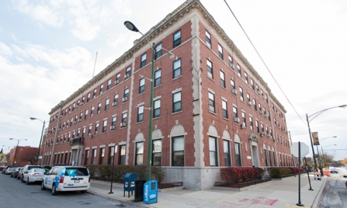 brick building exterior