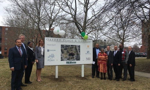 Rhode Island Officials Celebrate Groundbreaking for Renovations at Oxford Place and Oxford Gardens