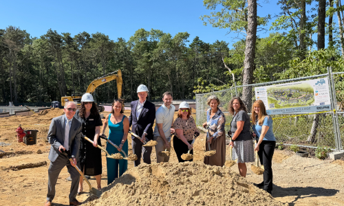 group breaks ground at Spring Rock