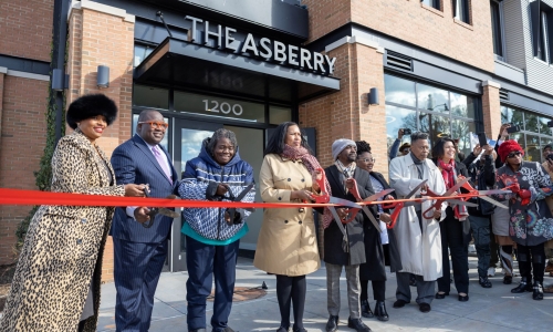 Mayor Bowser, DCHA & POAH Celebrate Ribbon Cutting and Groundbreaking of Affordable Housing Developments in Southeast DC