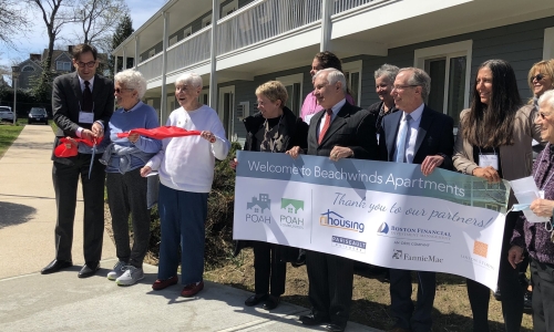 group ribbon cutting