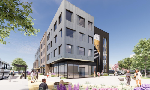 Rendering of Morgan Park Commons
